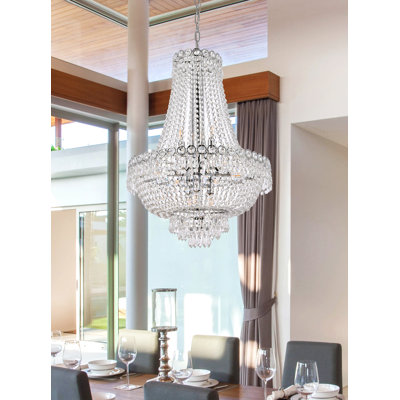 Stoltz 12 - Light Dimmable Empire Chandelier