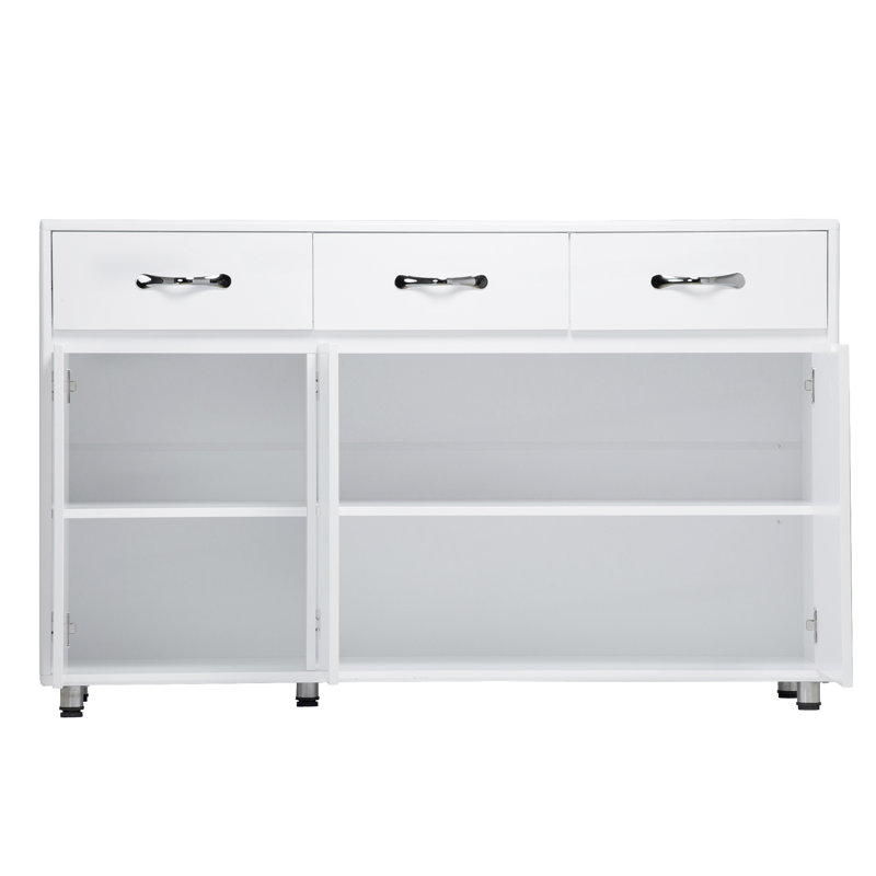 Table d'appoint Three Doors - Blanc