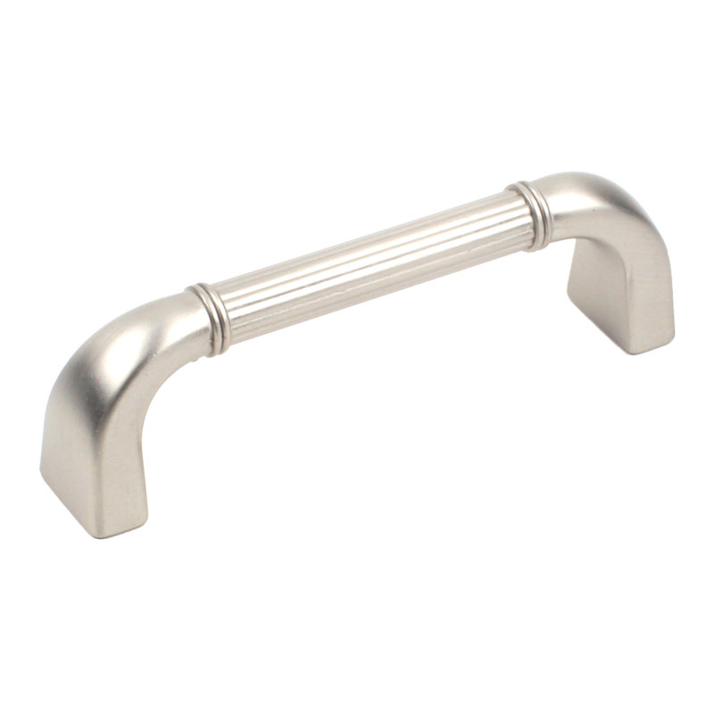 Poignée arche 3 3/4 po Athena, Nickel poli