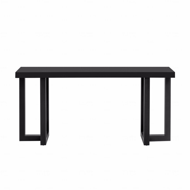 Console Table With Legs, Black
