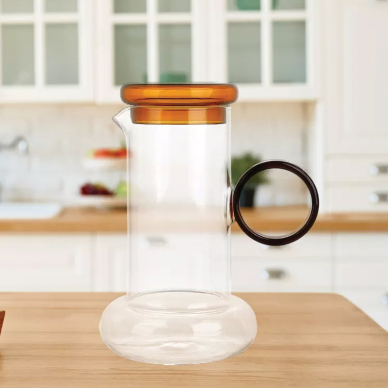 Grand pichet Amber Ring - verre borosilicaté, 31,11 oz