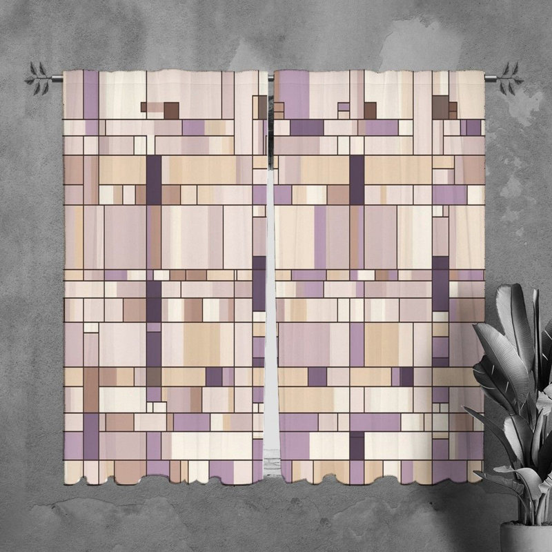 Baldes Room Darkening Curtain Pair,  82" H x 40" W 