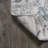 Swirl Marbled Abstract Gray/Turquoise Rug-1586878332