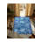 Blue Themed Abstract Floral Patterned Creative Modern Decorative Carpet-125838293