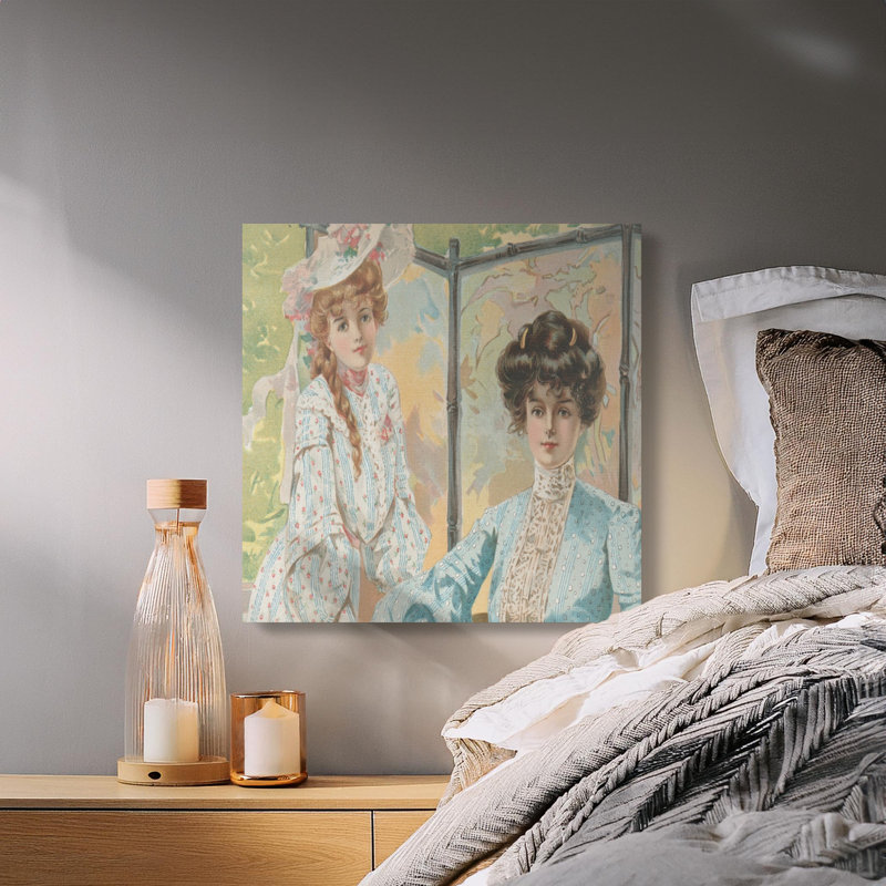 Melo Wrapped Canvas Print Set, 10x10