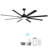HOMLUX 72" Ceiling Fan With LED Lights & Remote Control