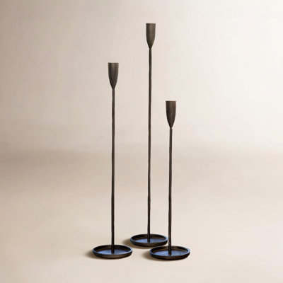 Park Hill Collection Iron Candlestick