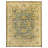 Antique Weave Oushak Wool Oriental Area Rug