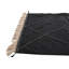 Tapis noir Orta