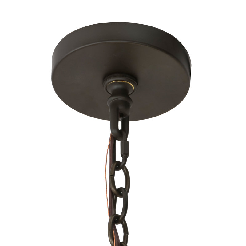 Lustre géométrique à 10 lumières Zanesfield
