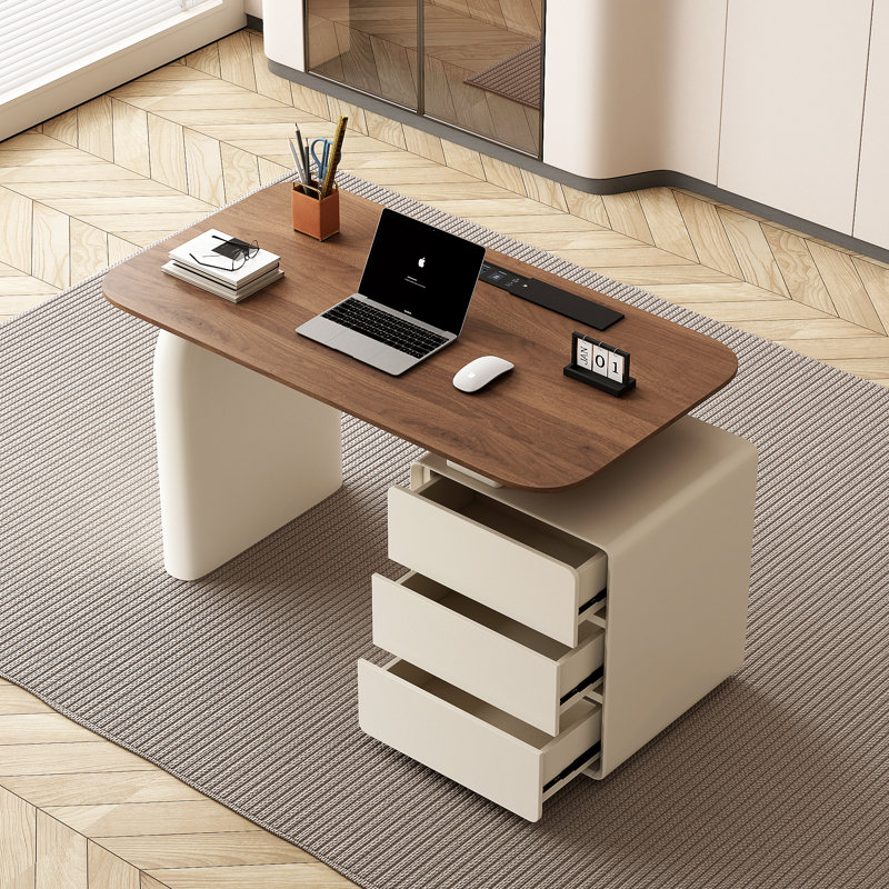Bureau d'écriture rectangulaire l 63 po, H 29,5 po x l 51,2 po x P 27,6 po