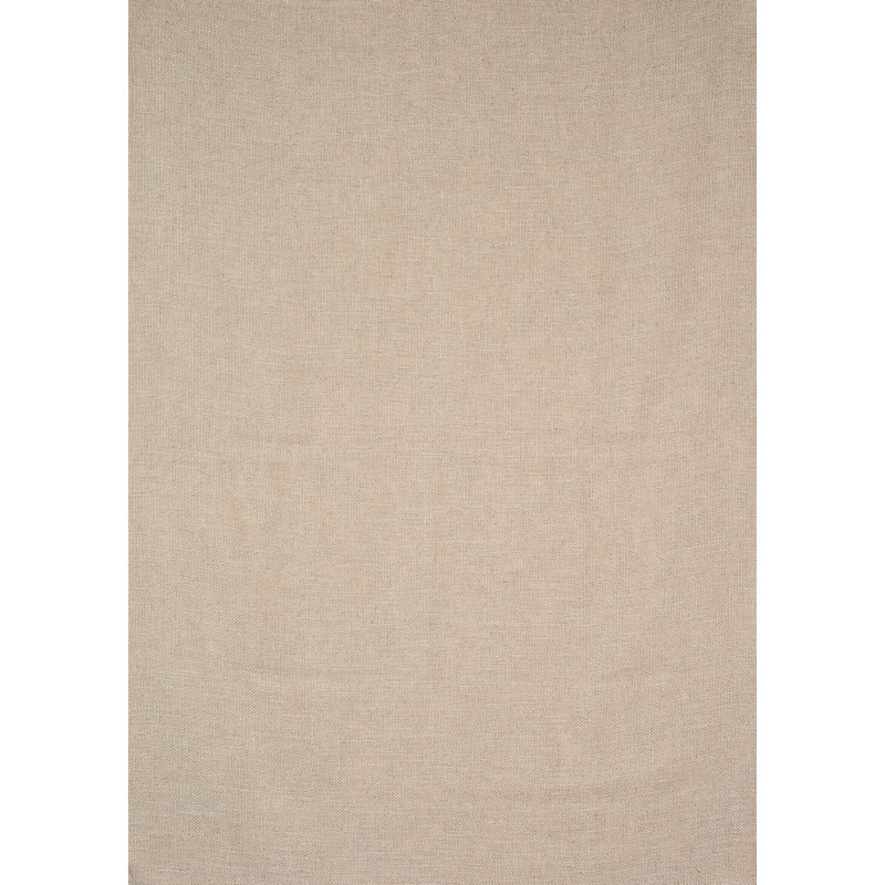 Garri Semi Sheer Single Curtain Panel, Natural