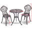 Kemah 2 - Person Patio Dining Set Round Table