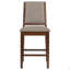 Chaise de comptoir rembourrée (ensemble de 2)
