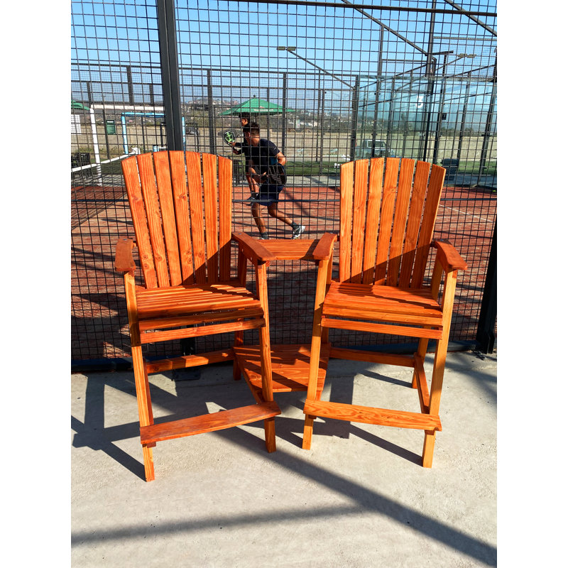 Calumn Fir Outdoor Adirondack Set