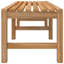 Banc de jardin en teck