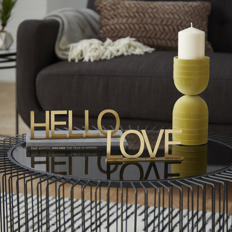 Letter Block Decorative Object