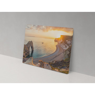 Canvas Collection Beach From Above - Wrapped Canvas Print