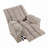 Chenille Upholstered Reclining Chair-1073970906