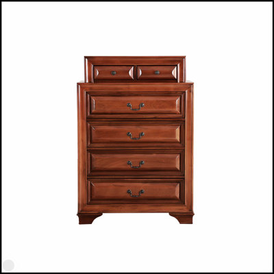 Commode en chêne Lavita G8850-CH avec construction durable et rangement spacieux, parfaite pour la décoration intérieure élégante