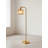 Medieval style metal glass floor lamp-509533751