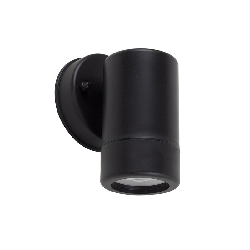 Logenita Matt Black Outdoor Armed Sconce