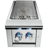 XO 13″ 24000 BTU Twin Sideburner