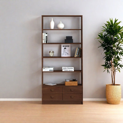 European style modern minimalist bookcase