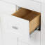 Meuble-lavabo simple 36,5 po avec plateau en marbre de culture-2009907851
