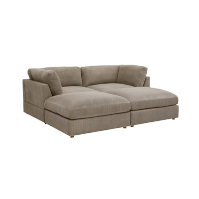 Archensheen Modular Corduroy Sectional