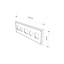 Nichlous Wall Organizer with Key Hooks