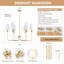 6-light Modern Chandeliers For Dining Room Light Fixture With Shades