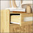 Coffee Bar Cabinet, Buffet Sideboard With Drawer And Adjustable Shelf, Barn Door Storage For Modern Kitchens
