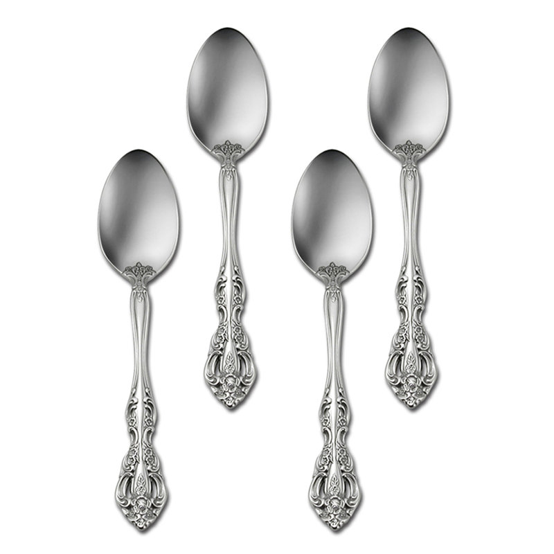 Oneida Michelangelo Flatware Teaspoons, 18/10 Stainless Steel
