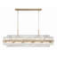Lustre linéaire moderne pour îlot de cuisine à 16 lumières Clementie-1503056182