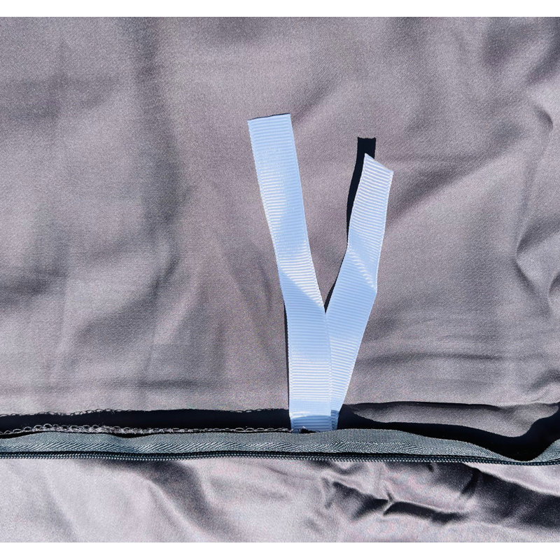 Housse amovible en fibre de bambou RIX pour couverture lestée, l 80 po x L 87 po