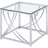 Square Glass Top End Table