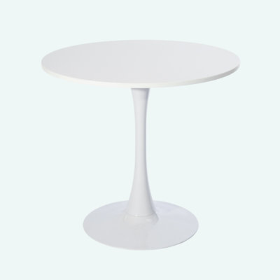 Modern Minimalist Round Conference Table for Office Reception Room Shop
