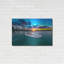Fiery Chicago Sunset, art mural en métal-76753845