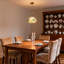 Luminaire suspendu style dôme en verre Singel Head Tiffany, ampoules incluses