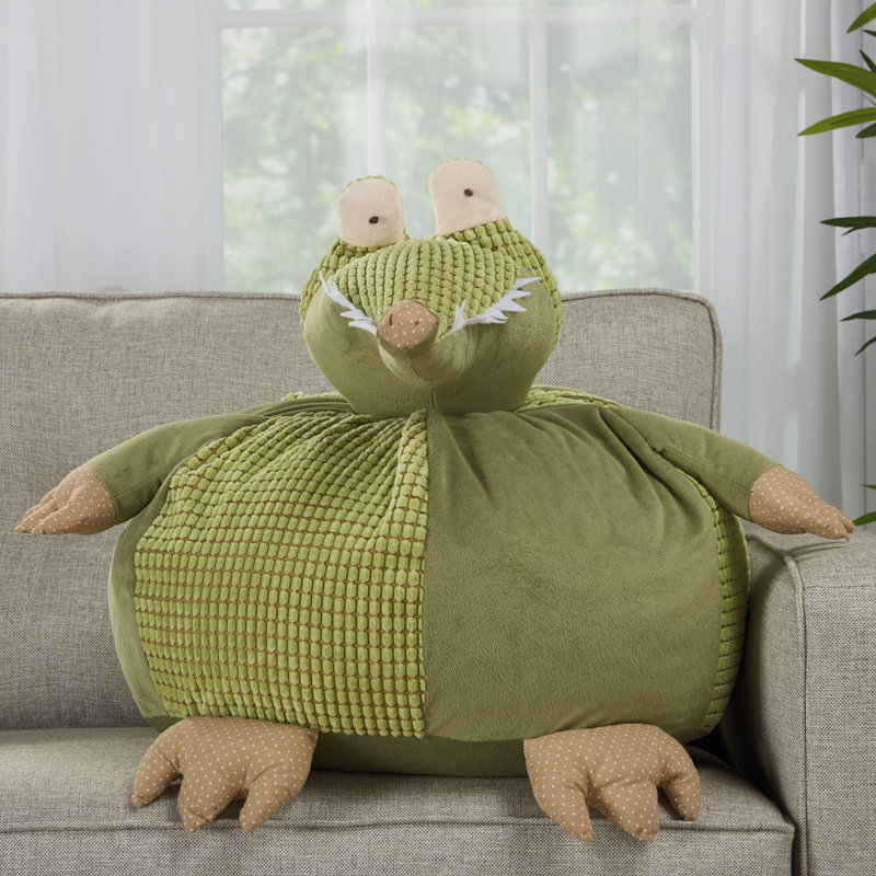 Coussin décoratif en polyester 18 po x 18 po Green