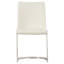 Chaise d'appoint chromée argentée Chromium-15477409