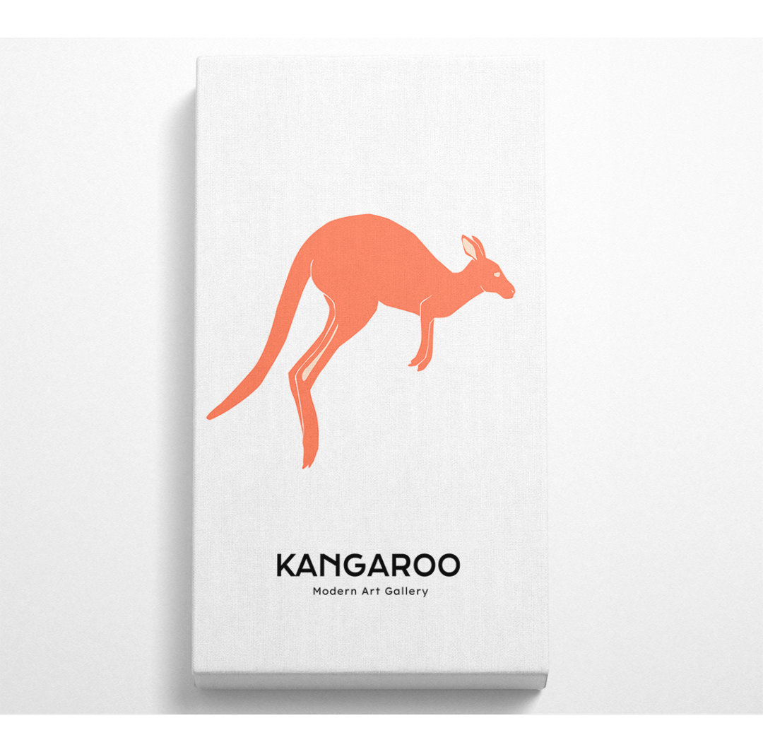 Kangaroo Bounce - Kunstdrucke auf Leinwand - Wrapped Canvas