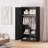 36 Inch Wide Metal Wardrobe Cabinets Storage Cabinets with Lock-349473209