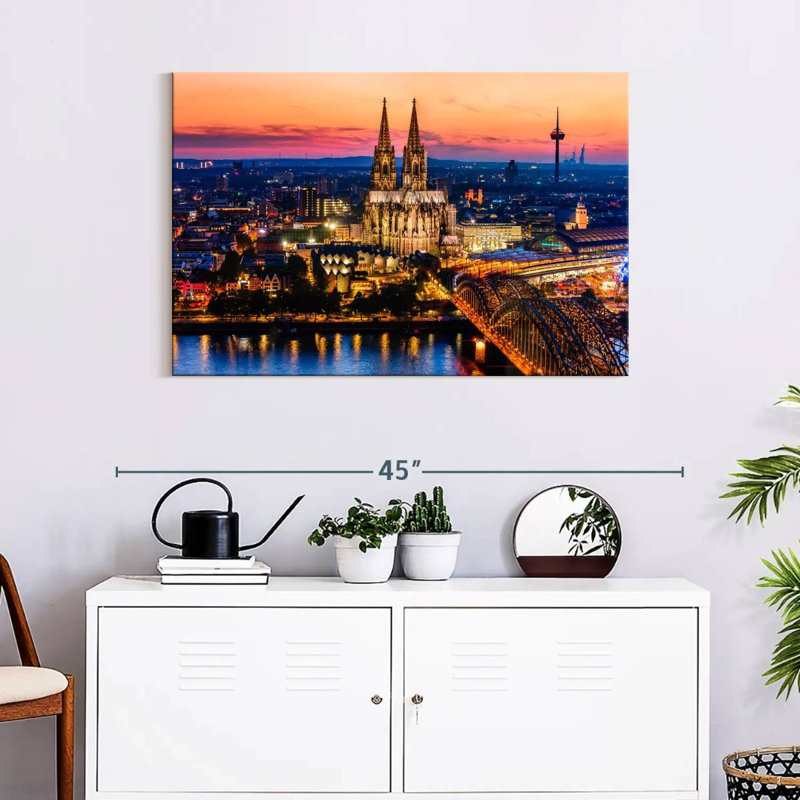 Lumières des Nogales de Cologne, H 24 po x l 36 po