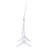 Dunne White Cheval Mirror