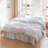 French Linen Bed Skirt with Pleated Corner Drop-135105760-135105759-135105753