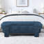 Cineus Oval Fabric Upholstered Storage Ottoman-116581591