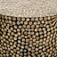 Solid + Manufactured Wood Accent Stool