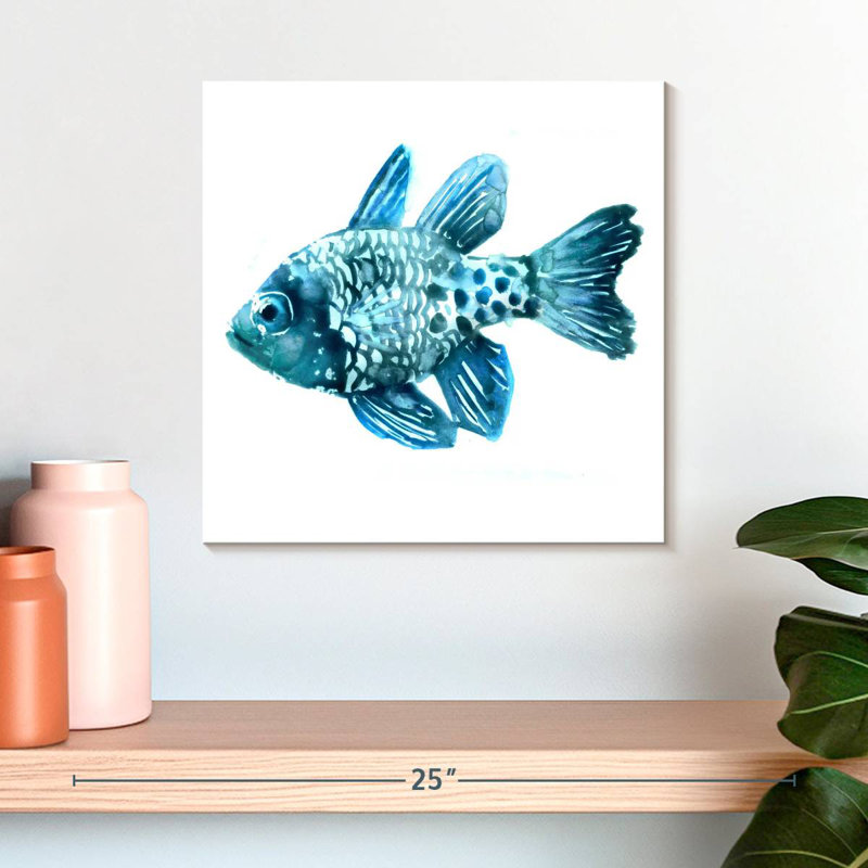 Crowle Fish II, 16" H x 16" W